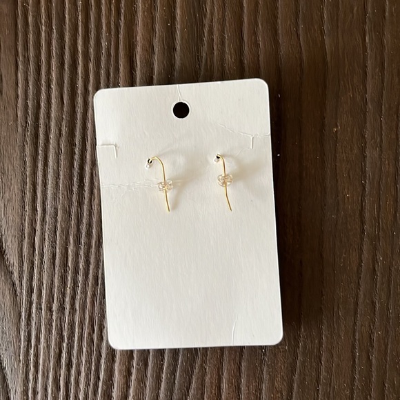 Aobei women’s vertical bar drop earrings. Size O/S - Picture 3 of 4